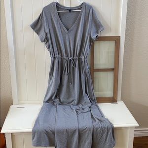 Torrid heather gray long maxi dress